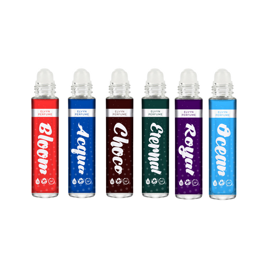 Elvyn Premium Roll-on Perfumes (Pack of 6)